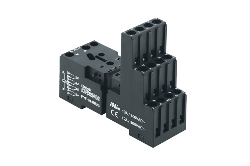 Монтажные колодки KIPPRIBOR PYF-044BE, PYF-144BE (для 4-контактных промежуточных реле серии RP)