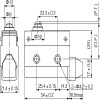 Габаритные размеры MTB4-MS7103