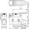 Габаритные размеры MTB4-MS7125