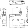 Габаритные размеры MTB4-MS7128