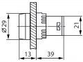 Габаритные размеры MT22-D11