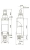 Габаритные размеры MTB4-LZ8112